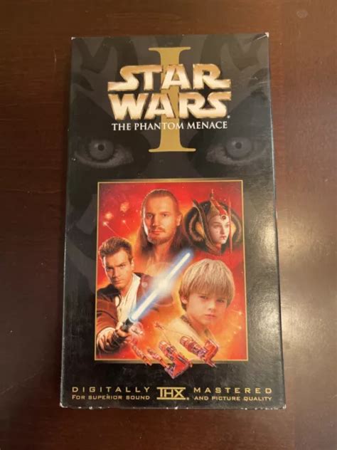 Star Wars Episode I The Phantom Menace Vhs 2000 Widescreen