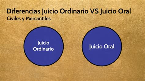 Diferencias Juicio Ordinario Vs Juicio Oral By Fernando Hernandez On Prezi