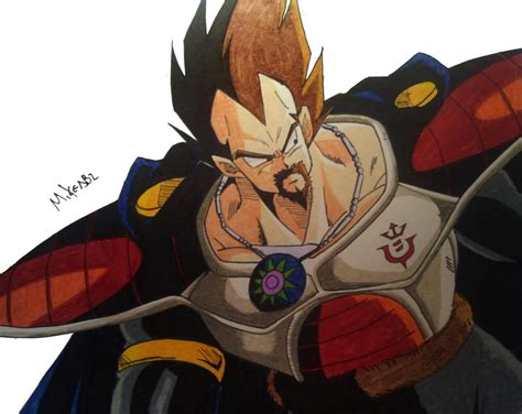 King Vegeta By Mikees On Deviantart
