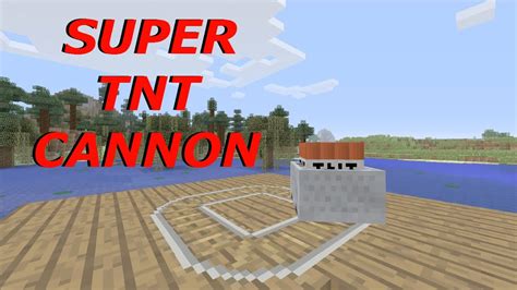 Noob and pro crafting super tnt and nuke bomb in minecraft challenge #minecraft #craft. MINECRAFT - HOW TO MAKE A SUPER TNT CANNON - YouTube