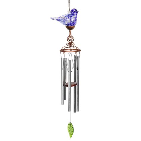 Outdoor Indoor Decoration Bird Wind Chimes, Dark Tone Commemorative