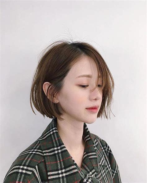15 Extremely Cute Korean Short Hair Hairstyles And