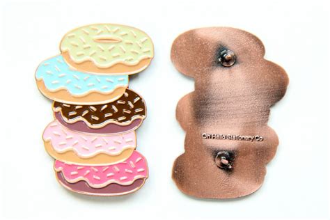 Doughnuts Enamel Pin Lapel Pins For Erin Condren Life Etsy