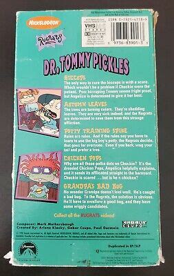 NICKELODEON RUGRATS Dr Tommy Pickles VHS 1998 4 99 PicClick