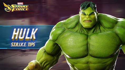 Hulk Strike Tips Character Spotlight Marvel Strike Force Youtube