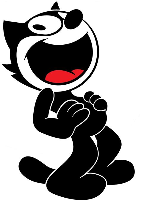 Felix The Cat Pics Felix The Cat Holding His Belly And Having A Good