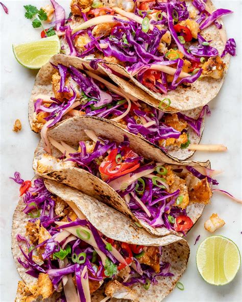 Fish Tacos With Limey Mango Cabbage Slaw For Epic Clean Eats Clean
