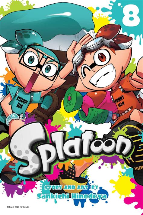 Amazonfr Splatoon Vol 8 Sankichi Hinodeya Livres In 2020