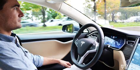 Tesla Autopilot Self Driving Autonomous First Test