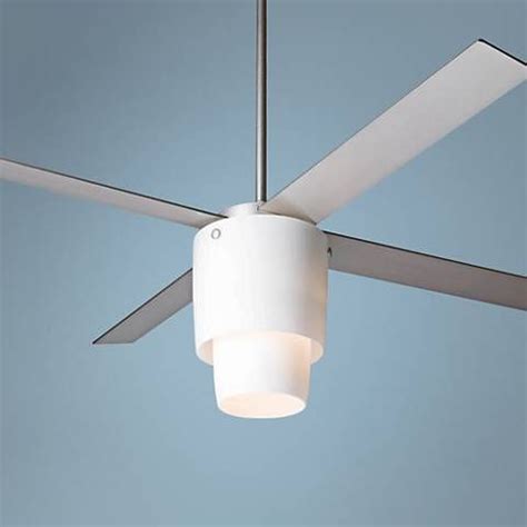 Huge casablanca panama ceiling fan and lights kit inventory. 52" Modern Fan Halo Textured Nickel LED Ceiling Fan ...
