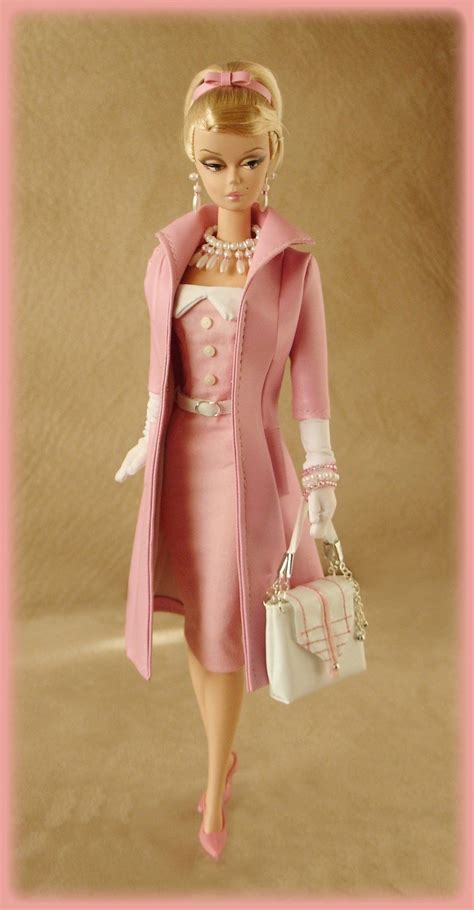 Pink Outfit Barbie Fashion Royalty Barbie Clothes Ooak Fashion