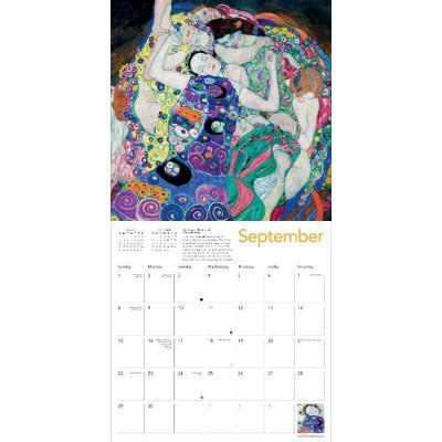 Gustav Klimt Wall Calendar 2024 Art Calendar By Flame Tree Studio