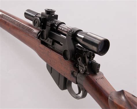 British No 4 Mk I T Ba Sniper Rifle