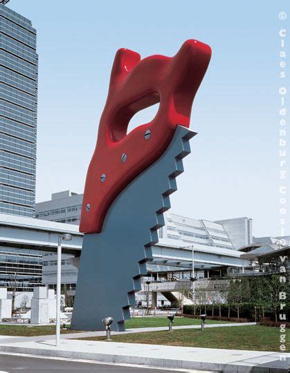 Claus Oldenburg Tokyo 1996 Urban Art Installation Sculpture Art