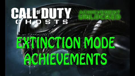 Call Of Duty Ghosts Extinction Mode Achievements Black Ops 2