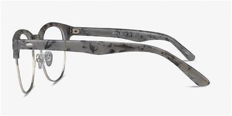 Roots Speckled Gray Women Metal Eyeglasses Eyebuydirect
