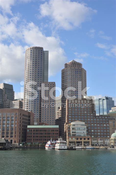 Boston Waterfront Stock Photo Royalty Free Freeimages