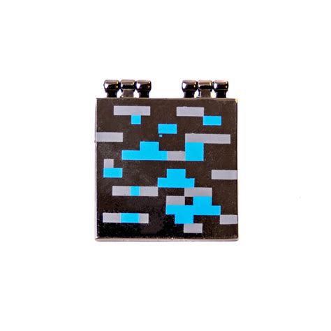 Minecraft Diamond Ore Hinged Pin Clothing Zing Pop Culture