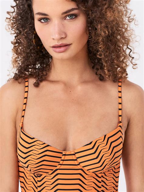 Womens DVF One Pieces Isabella One Piece Swimsuit Geo Tiger Tigress