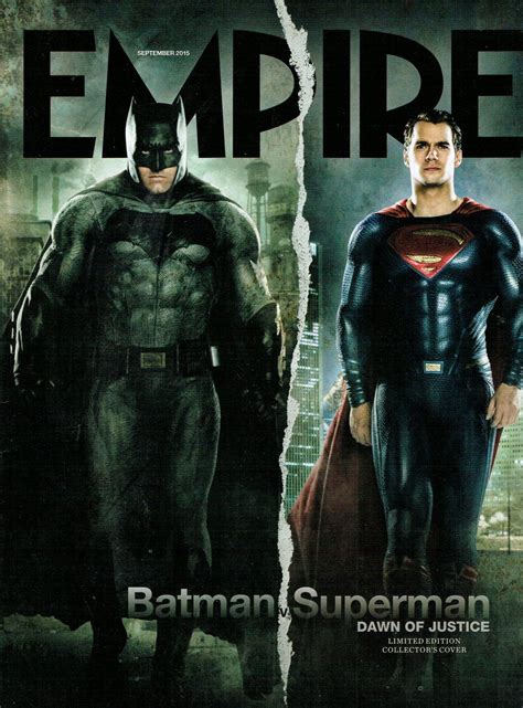 Empire Magazine 315 2015 Batman Vs Superman Cover Hello Magazine
