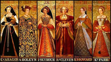 The Six Wives In Parliament King Henry Viiis Wives