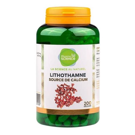 Lithothamne Pharmascience X 200 Gélules