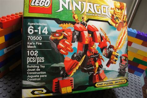 Lego Ninjago 70500 Kais Fire Mech Robot The Final Battle Set W 2