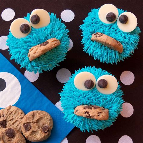 Cookie Monster cookie monsters ? | Cookie monster cupcakes, Monster cookies, Cookie monster birthday