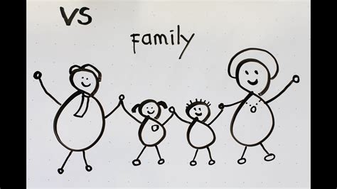 For more easy drawings for kids, subscribe to the art train & don't forget to like, share & comment! 15: Kids' Tutorial - How to Draw a Family in 3 Minutes ...