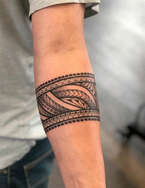 Maori Armband Tattoo New Zealand Arm Band Tattoo Armband Band Tattoo Designs Forearm Band