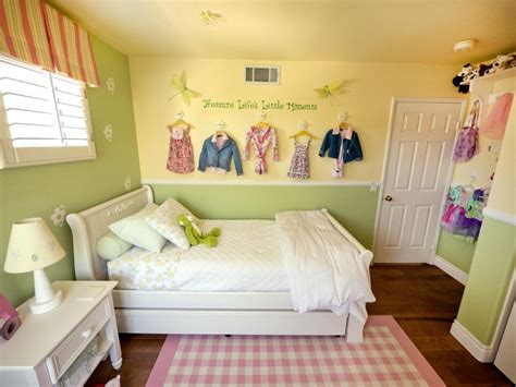 A Multifunctional Little Girls Room In A Small Space Hgtv