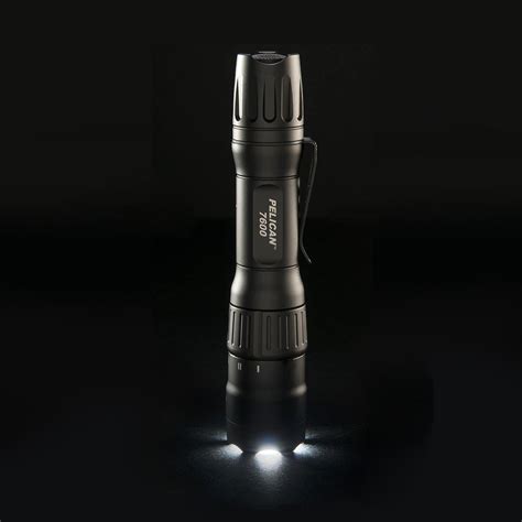 Pelican® 076000 0000 110 7600™ 944 Lm Black Tactical Led Flashlight