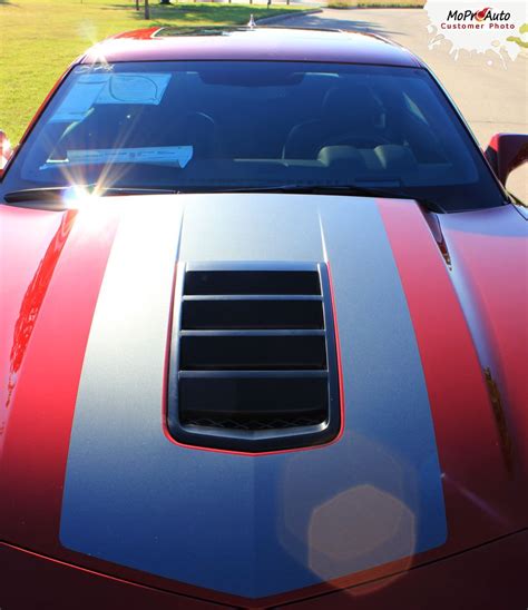Single Stripe 2014 2015 Chevy Camaro Hood Racing Stripes Decal 3m Vinyl