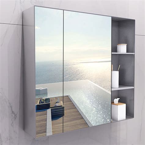 Product title ktaxon bathroom wall cabinet with mirror doors adjus. USD 81.61 Bathroom mirror cabinet toilet storage toilet ...