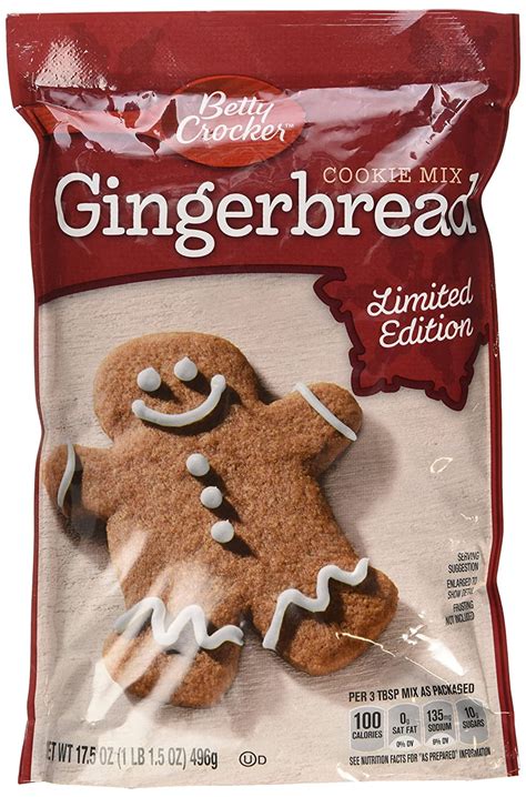 Betty Crocker Gingerbread Cookie Mix 175 Oz Pack Of 2