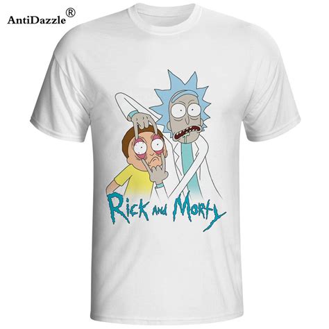Antidazzle Rick And Morty Eyes Wide Open Mens And Womens Personalized