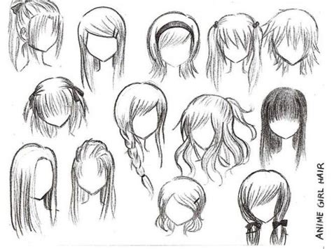 How To Draw Anime Characters For Beginners How To Draw Anime Hair For