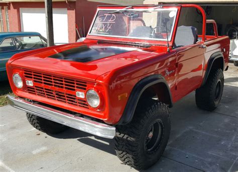 1967 Ford Bronco 2nd Gen 4x4 Running And Driving No Reserve