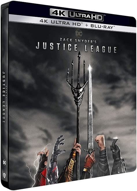 Zack Snyders Justice League 4k Ultra Hd Blu Ray Steelbook