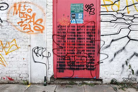 Binary Graffiti Club An Art Project By Stanza