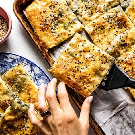 Spinach And Feta Cheese Börek Turkish Borek Recipe Foolproof Living