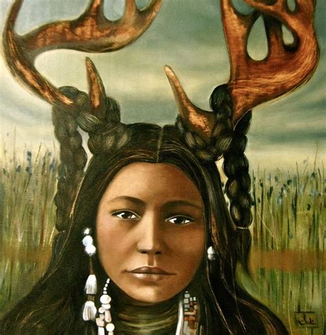 Deer Woman Is A Shape Shifting Woman In Native American Mythology She