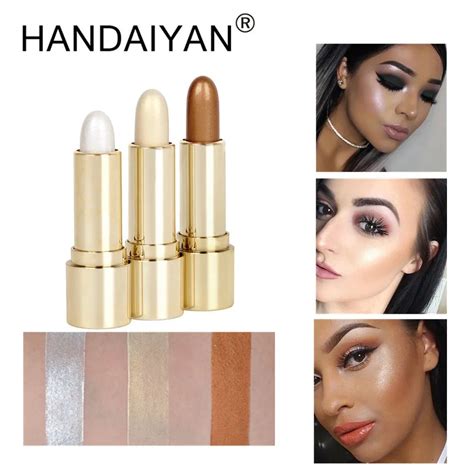 handaiyan makeup highlighter illuminator face concealer contouring bronzer highlighter brighten