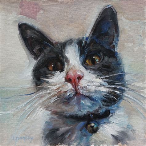 Cat Paintings Pet Portraits In Oil On Canvas By Heather Lenefsky Art