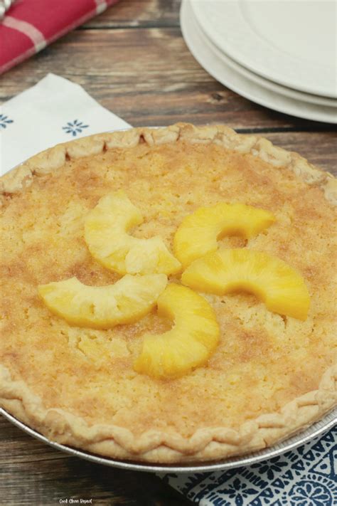 Easy Pineapple Pie Recipe Cook Clean Repeat