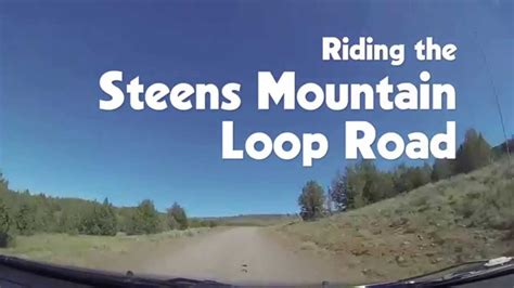 Riding The Steens Mountain Loop Road Youtube
