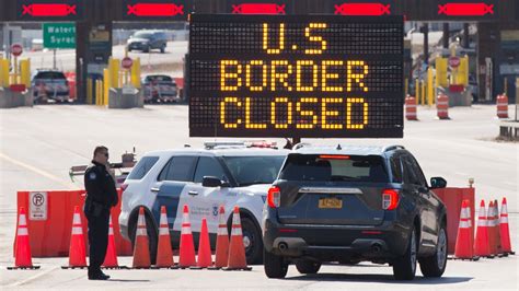 How Much Longer Will The Border Stay Shut The New York Times