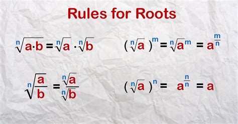 Rules Of Roots Examples For Each Rules Math Original