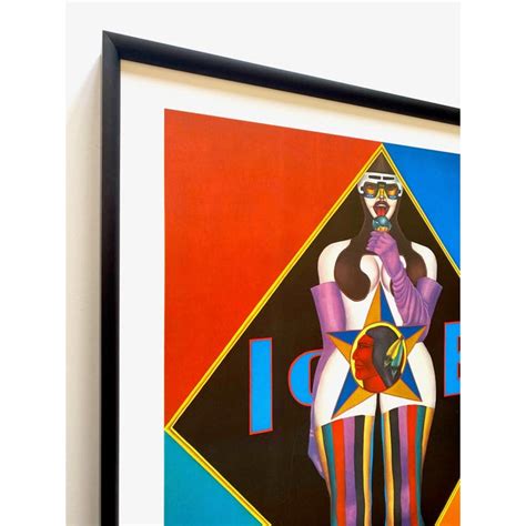 Richard Lindner Vintage 1967 Mid Century Modern Lithograph Print Framed