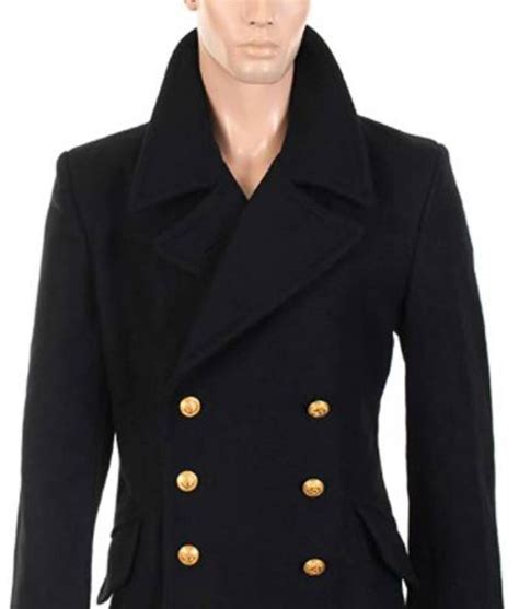 Mens Naval Mil Tec Greatcoat Jackets Expert